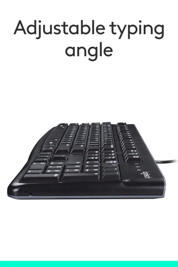Logitech Plug and Play USB Keyboard K120 - Image 7