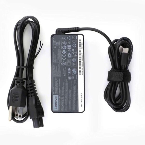 Lenovo Original 65W 20V 3.25A Standard USB Type-C Ac Universal Adapter Charger